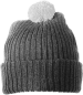 Preview: Beanie mit Bommel MB7540