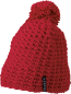 Preview: Beanie mit Bommel MB7939