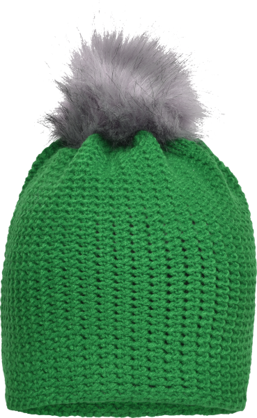 Beanie mit Bommel MB7120