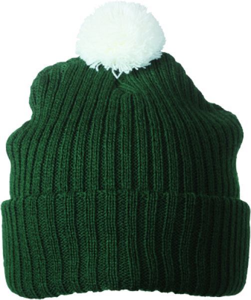 Beanie mit Bommel MB7540